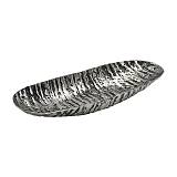 ΜΕΤΑΛΛΙΚΗ ΔΙΑΚΟΣΜΗΤΙΚΗ ΠΙΑΤΕΛΑ Fylliana FL7825 ΑΣΗΜΙ ΧΡΩΜΑ 15x41x6εκ