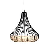 ΜΕΤΑΛΛΙΚΟ ΦΩΤΙΣΤΙΚΟ ΟΡΟΦΗΣ Fylliana FL31831 ΜΑΥΡΟ-ΧΡΥΣΟ ΧΡΩΜΑ 41x41εκ