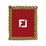 ΚΟΡΝΙΖΑ Fylliana FL23161 20x25 ΧΡΥΣΟ ΧΡΩΜΑ 24x3x29εκ