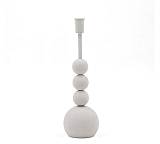 Μεταλλικό κηροπήγiο "Venus" sandy white,33.5cm HT681