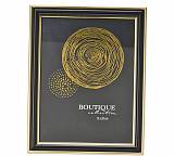 Φωτογραφοθήκη κορνίζα P.S μαύρη/χρυσή 15x20cm KO220