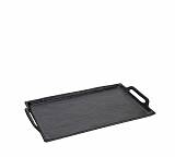 Δίσκος απο αλουμίνιο σε μαύρο χρ.29.5x18cm HE591