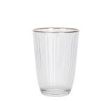 Ποτήρι 395ml με χρυσή ρίγα KZ343