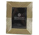 Φωτο/θήκη polyresin ριγέ χρυσή κορνίζα 13x18cm KO211