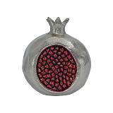 ΜΕΤΑΛΛΙΚΟ ΔΙΑΚΟΣΜΗΤΙΚΟ Fylliana Pomegranate ΝΙΚΕΛ-ΚΟΚΚΙΝΟ ΧΡΩΜΑ 13x10x13εκ