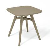 ΤΡΑΠΕΖΙ ΠΛΑΣΤΙΚΟ ΤΕΤΡΑΓΩΝΟ FYLLIANA FL8863 CAPPUCCINO ΧΡΩΜΑ 71x74εκ