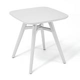 ΤΡΑΠΕΖΙ ΠΛΑΣΤΙΚΟ ΤΕΤΡΑΓΩΝΟ FYLLIANA FL8863 ΛΕΥΚΟ ΧΡΩΜΑ 71x74εκ