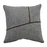 ΔΙΑΚΟΣΜΗΤΙΚΟ ΜΑΞΙΛΑΡΙ Fylliana Linear ΓΚΡΙ ΧΡΩΜΑ 43x43x10εκ