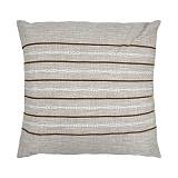 ΔΙΑΚΟΣΜΗΤΙΚΟ ΜΑΞΙΛΑΡΙ ΜΕ ΚΡΟΣΣΙΑ Fylliana ΜΠΕΖ-ΚΑΦΕ ΡΙΓΑ 60x60εκ