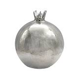 ΕΠΙΤΡΑΠΕΖΙΟ ΔΙΑΚΟΣΜΗΤΙΚΟ ΡΟΔΙ Fylliana FL21111 ΑΣΗΜΙ ΧΡΩΜΑ 14x14εκ