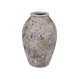 ΚΕΡΑΜΙΚΟ ΒΑΖΟ Fylliana FL18054 ΜΠΕΖ-ΚΑΦΕ-ΠΡΑΣΙΝΟ ΧΡΩΜΑ 19x19x29εκ