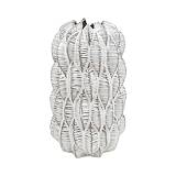 ΚΕΡΑΜΙΚΟ ΒΑΖΟ Fylliana FL23912 ΛΕΥΚΟ ΧΡΩΜΑ 19x31εκ