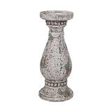 ΚΕΡΑΜΙΚΟ ΚΗΡΟΗΓΙΟ Fylliana FL18121 ΜΠΕΖ-ΚΑΦΕ-ΠΡΑΣΙΝΟ ΧΡΩΜΑ 14x14x33εκ