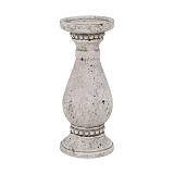 ΚΕΡΑΜΙΚΟ ΚΗΡΟΠΗΓΙΟ Fylliana FL18121 ΓΚΡΙ ΧΡΩΜΑ 14x14x33εκ