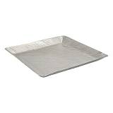 ΜΕΤΑΛΛΙΚΗ ΔΙΑΚΟΣΜΗΤΙΚΗ ΤΕΤΡΑΓΩΝΗ ΠΙΑΤΕΛΑ Fylliana FL7803 ΑΣΗΜΙ ΧΡΩΜΑ 29x29x3εκ