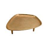 ΜΕΤΑΛΛΙΚΟΣ ΔΙΑΚΟΣΜΗΤΙΚΟΣ ΔΙΣΚΟΣ ΜΕ ΠΟΔΙ Fylliana FL12315 ΧΡΥΣΟ ΧΡΩΜΑ 42x35x7εκ