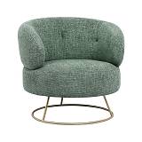 ΥΦΑΣΜΑΤΙΝΗ ΠΟΛΥΘΡΟΝΑ Fylliana Geena MINT ΥΦΑΣΜΑ 81x81x81εκ