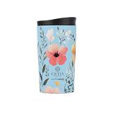 ESTIA ΘΕΡΜΟΣ TRAVEL MUG SAVE THE AEGEAN 350ml SKY GARDEN