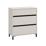 ΚΟΜΟΤΑ-ΣΥΡΤΑΡΙΕΡΑ MARRON 80 3F CASHMERE/ΜΑΥΡΟ ΜΑΤΤ ΧΡΩΜΑ 80x40x90εκ