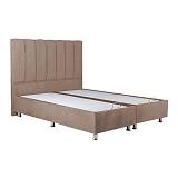 ΚΡΕΒΑΤΙ Elina ΜΠΕΖ ΜΕ ΑΠΟΘHKEYTIKO ΧΩΡΟ 208x142x130εκ ΓΙΑ ΣΤΡΩΜΑ 140x200εκ