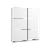 ΝΤΟΥΛΑΠΑ SIERRA 180 OPAQUE WHITE 180x63x210εκ