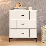 ΣΥΡΤΑΡΙΕΡΑ ALERIA 80 3F ΛΕΥΚΟ ΧΡΩΜΑ 77x40x90εκ