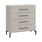 ΣΥΡΤΑΡΙΕΡΑ SERDICA 90 4F CASHMERE ΧΡΩΜΑ 90x40x94εκ