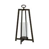 ΜΕΤΑΛΛΙΚΟ ΚΗΡΟΠΗΓΙΟ Fylliana FL271 ΜΑΥΡΟ ΧΡΩΜΑ 30x30x51εκ