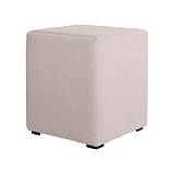 ΤΑΜΠΟΥΡΕ-ΣΚΑΜΠΟ ΤΕΤΡΑΓΩΝΟ Fylliana Boxy ΜΠΕΖ ΧΡΩΜΑ 35x35x41εκ