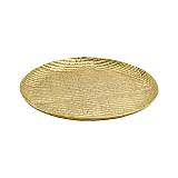 ΜΕΤΑΛΛΙΚΗ ΔΙΑΚΟΣΜΗΤΙΚΗ ΣΤΡΟΓΓΥΛΗ ΠΙΑΤΕΛΑ Fylliana FL7842 ΧΡΥΣΟ ΧΡΩΜΑ 32x3εκ