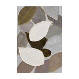 ΠΙΝΑΚΑΣ ΣΕ ΚΑΜΒΑ Fylliana ΛΕΥΚΟ-ΜΠΕΖ-ΚΑΦΕ 120x80xεκ