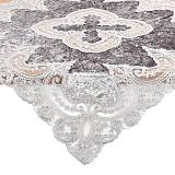 ΤΡΑΠΕΖΟΜΑΝΤΗΛΟ FYLLIANA ΜΠΛΕ-ΓΚΡΙ ΧΡΩΜΑ 85x85εκ