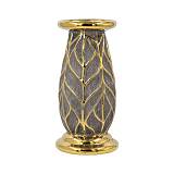 ΚΕΡΑΜΙΚΟ ΚΗΡΟΠΗΓΙΟ Fylliana FL126043 ΧΡΥΣΟ-ΚΑΦΕ 10x20εκ