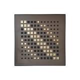 ΠΙΝΑΚΑΣ ΣΕ ΚΑΜΒΑ ΜΕ ΠΛΑΣΤΙΚΟ ΠΛΑΙΣΙΟ Fylliana FL252302 ΚΑΦΕ-ΜΠΕΖ-ΜΑΥΡΟ 80x4x80εκ