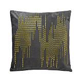 ΔΙΑΚΟΣΜΗΤΙΚΟ ΜΑΞΙΛΑΡΙ Fylliana ΓΚΡΙ-ΧΡΥΣΟ ΧΡΩΜΑ 45x45x10εκ