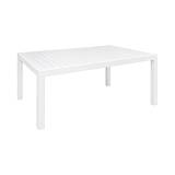 ΕΠΕΚΤΕΙΝΟΜΕΝΟ ΤΡΑΠΕΖΙ ΑΛΟΥΜΙΝΙΟΥ Fylliana "Valerio" ΛΕΥΚΟ ΧΡΩΜΑ 160(239)x95x75εκ