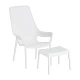 ΣΕΤ ΚΗΠΟΥ ΠΟΛΥΘΡΟΝΑ ΚΑΙ ΥΠΟΠΟΔΙΟ Fylliana “Avelyn” ΜΕ UV ΠΡΟΣΤΑΣΙΑ ΛΕΥΚΟ ΧΡΩΜΑ