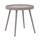 ΤΡΑΠΕΖΑΚΙ ΚΗΠΟΥ Fylliana "Solin" ΑΠΟ ΠΟΛΥΠΡΟΠΥΛΕΝΙΟ (PP) CAPPUCCINO ΧΡΩΜΑ 49x49x46εκ