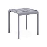 ΤΡΑΠΕΖΑΚΙ ΚΗΠΟΥ Fylliana "Zenya" ΑΠΟ ΠΟΛΥΠΡΟΠΥΛΕΝΙΟ (PP) ΣΚΟΥΡΟ ΓΚΡΙ ΧΡΩΜΑ 46x46x48εκ