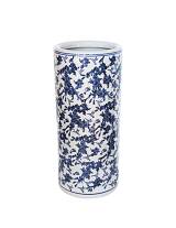 Βάζο δαπ. / ομπρελοθήκη  blue porc.flower 20x45cm