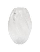 Βάζο γυάλινο διάφανο 17x27cm