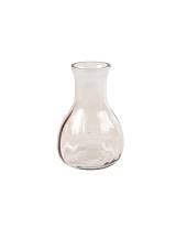 Βάζο γυαλινο ροζ  7,5Χ11