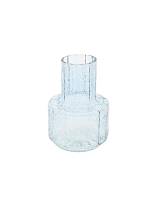 Βάζο γυάλινο θαλασσί 13,5x19cm