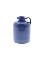 Βάζο κανάτα κεραμικό μπλε 18x25cm