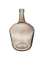 Βάζο/καράφα γυάλ.γκρι/ψηλό στόμιο 2L/ 15,5x25cm