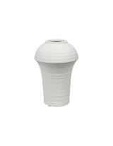 Βάζο κεραμικό λευκό 19x28cm