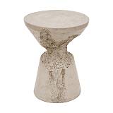 ΒΟΗΘΗΤΙΚΟ ΤΡΑΠΕΖΙ Fylliana FL70035 ΑΠΟ ΜΑΓΝΗΣΙΟ ΑΝΟΙΧΤΟ ΜΠΕΖ ΧΡΩΜΑ 41x41x51εκ