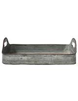 Δίσκος μεταλικός vintage zinc 53X33X7.5