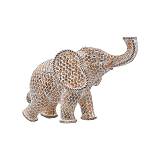 ΕΠΙΤΡΑΠΕΖΙΟ ΔΙΑΚΟΣΜΗΤΙΚΟ ΕΛΕΦΑΝΤΑΣ Fylliana FL21359 ΦΥΣΙΚΟ ΚΑΦΕ ΜΕ ΛΕΥΚΗ ΠΑΤΙΝΑ ΧΡΩΜΑ 21x9x14εκ