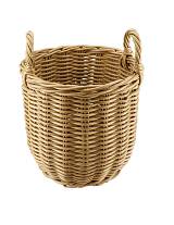 Καλάθι εξ.χώρου pp ανακ.wicker φυσικό 41X42